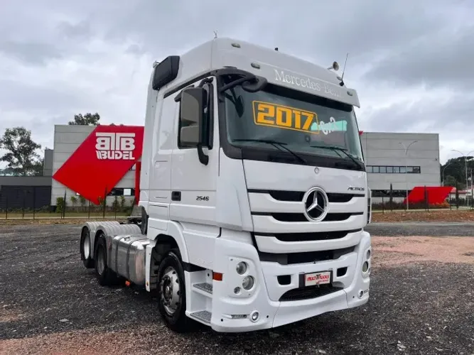 MERCEDES BENZ ACTROS 2546 6X2 2017 ÚNICO DONO