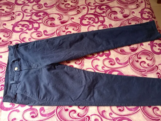 Calça sarja masculina bolsa embutido bolso faca r$ 60