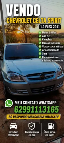 Chevrolet Celta Spirit/ LT 1.0 MPFI 8V Flexp. 5P 2011