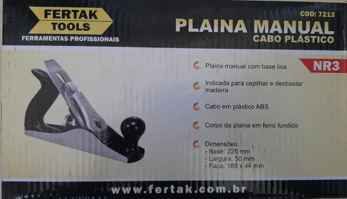 Plaina manual n°3
