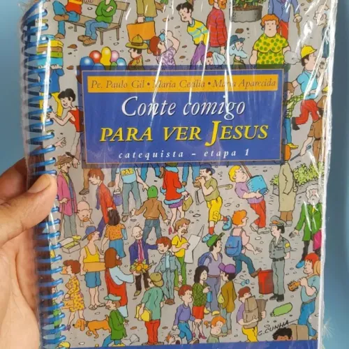 livro conte comigo para ver jesus 1 #novo