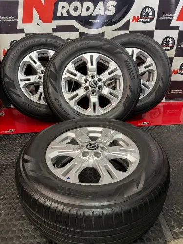 Rodas aro 17 furação 6/114 Frontier 