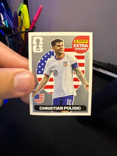 Figurinha PULISIC PRATA