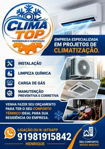 Serviços de Climatização e Refrigeração