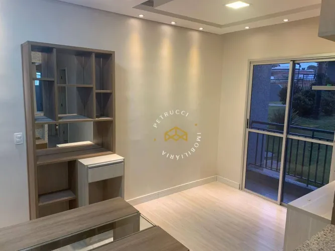 Apartamento térreo à venda na Vila Mimosa, em Campinas/SP, no Condomínio Poema Residencial