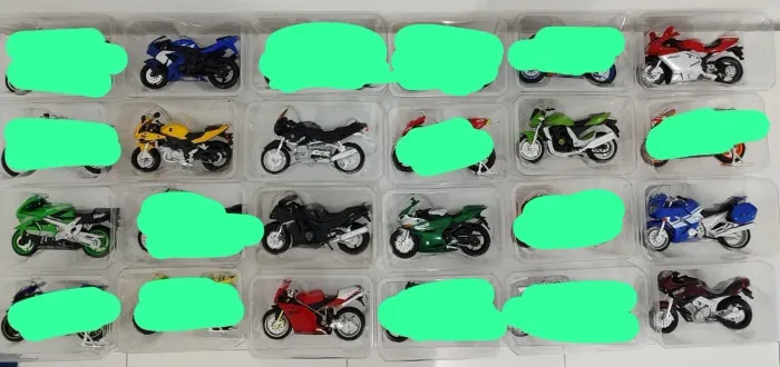 Coleção miniaturas de Motos Maisto 1:18 diversos modelos 