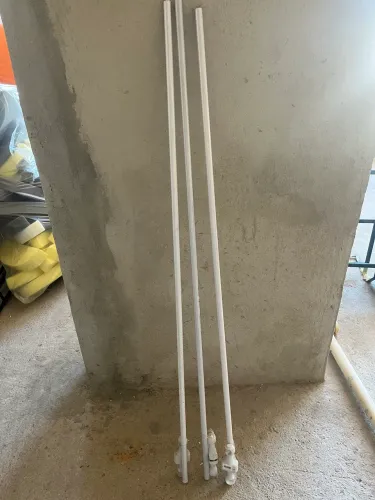 Kit Varão para cortina 1,50