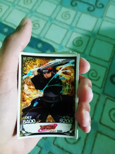 CARTAS DE NARUTO EM OTIMO ESTADO. CONTÉM 60 CARTAS, CONTÉM ALQUMAS REPETIDAS