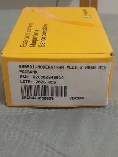 Maquininha Moderninha plus 2 