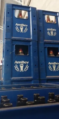Caixa de litrao AmBev 
