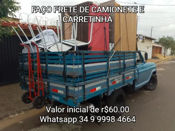 Frete carreto mudança em Uberlândia 