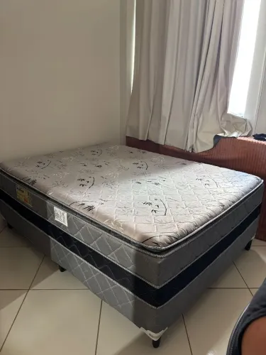 CAMA BOX DE CASAL GANFLEX - R$ 280