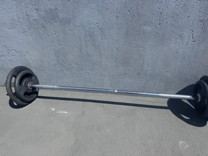Barra para musculação 