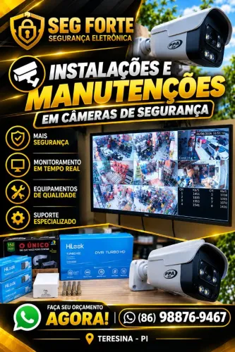 Instalação de Câmeras de Segurança