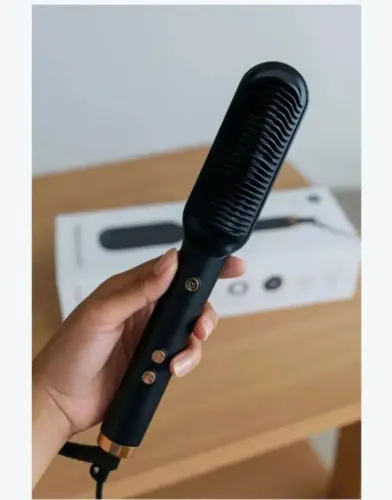 Escova alisadora 3 em 1