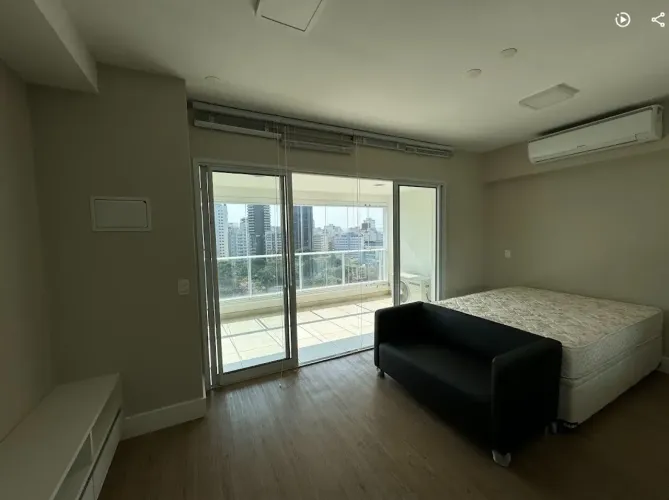 Apartamento mobiliado de 43m2, 1 quarto, 1 vaga na Consolação - São Paulo - SP