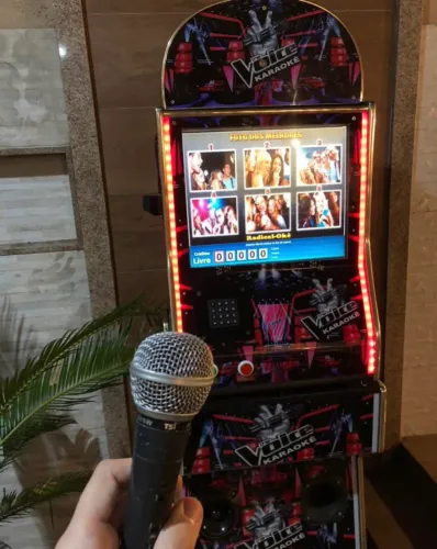 Máquina de Karaoke para festas e eventos