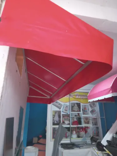 Toldo estrutura de alumínio