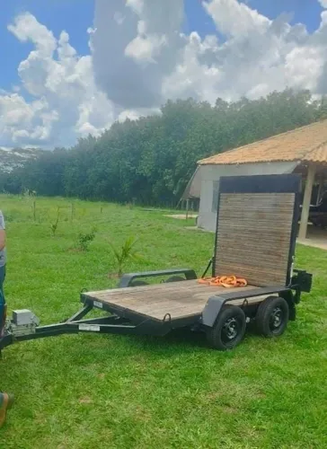 Carreta trucada plataforma 
