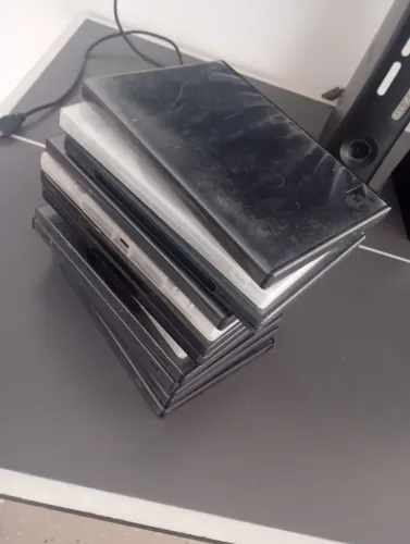 Lote Estojo para DVDs usados