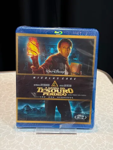Blu-ray - A Lenda do Tesouro Perdido: Livro Dos Segredos - Original Lacrado