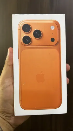 iPhone 17 promax 256gb laranja lacrado com nota fiscal