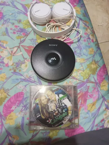 DISCMAN Sony Walkman D-FJ003 + FONE + CD, LEIA O ANÚNCIO 