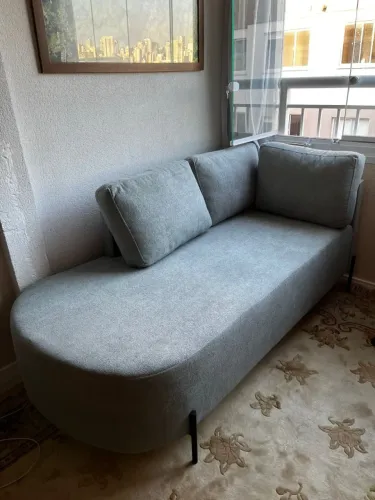 Sofá orgânico novo de 2 lugares super confortável