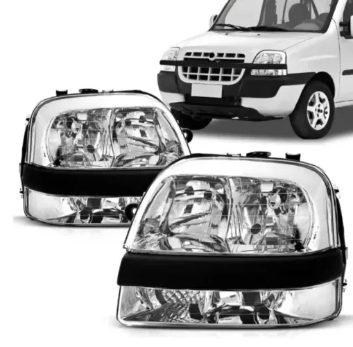 FAROL FIAT DOBLO 2002 a 2009, NOVO
