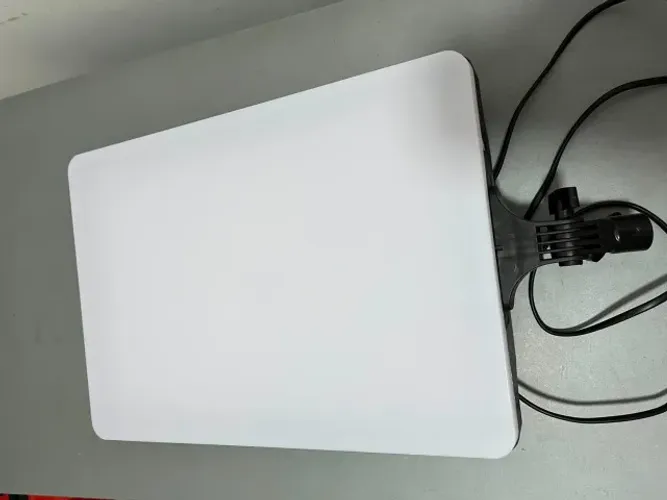 Ring Light Retangular 19 Polegadas 50W com Tripé 2m e Controle Remoto