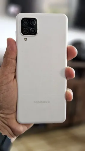 Celular A12 PRA SAIR LOGO