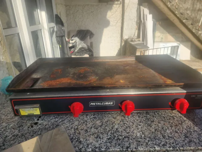 Chapa de 1,20 a gás 