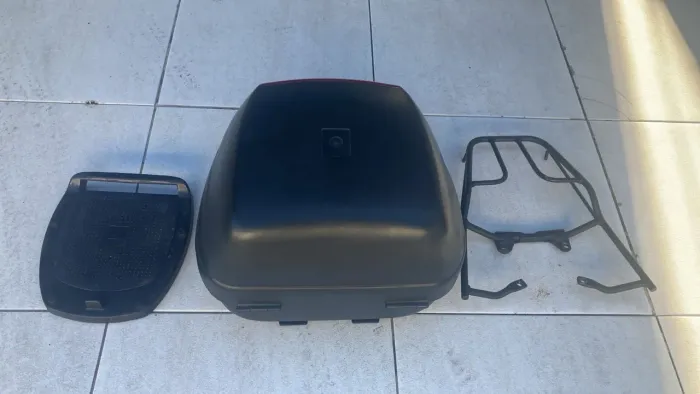 Baú com base + bagageiro Titan CG 160