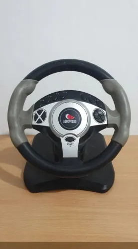 Volante para jogar videogame