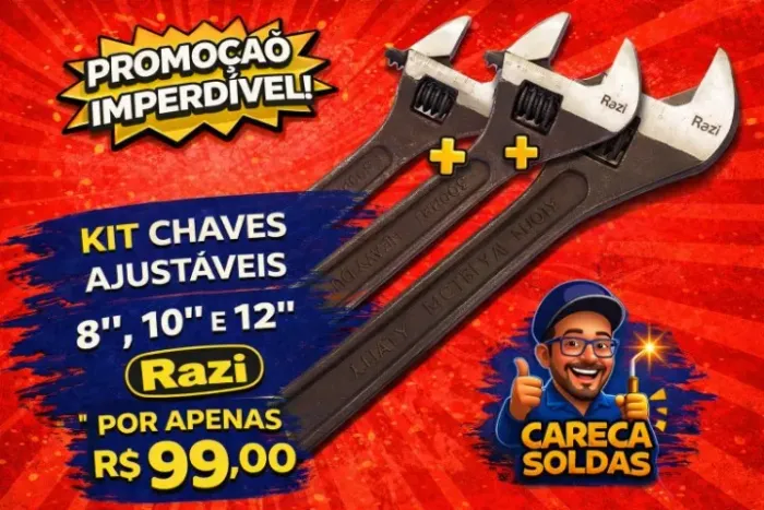 Kit chaves ajustavel
