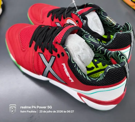 Tênis Futsal Munich Prisma original zero no Itaim Paulista ou Ferraz de Vasconcelos em SP