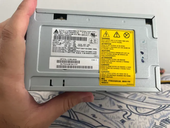 Fonte ATX 300W Delta Electronics Original HP