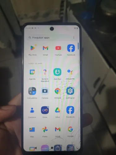 Moto g24 (tela trincada)