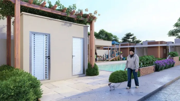 Casa em Condomínio Fechado no Jardins Di Seffer 3 Quartos com Suíte e Piscina