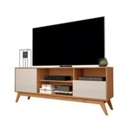 Rack Kairo Wood C/ Pes - Nature/off White