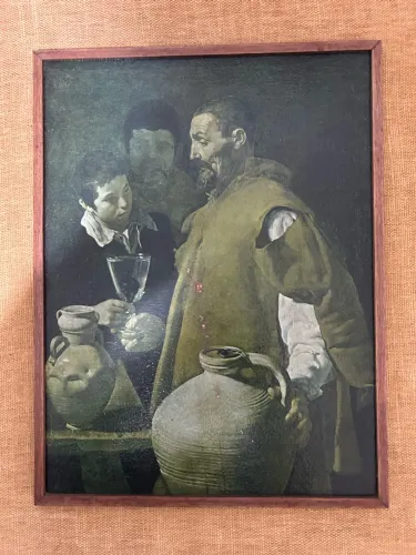 ? O Vendedor de Agua ?  de Diego Velázquez - Pintor Espanhol Sec. XVII