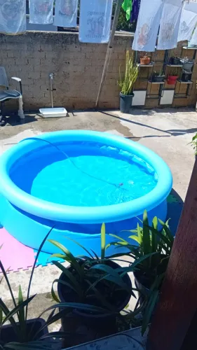 Piscina plástica