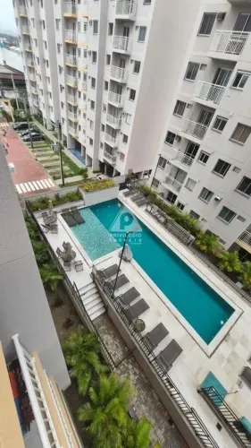 Apartamento 2 quartos (48m²) no fundo com varanda São Cristóvão, RJ
