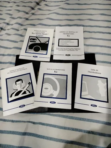 Manual do proprietário Ford Ka 2003