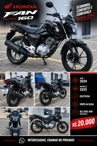 Honda CG 160 FAN Flex 2024