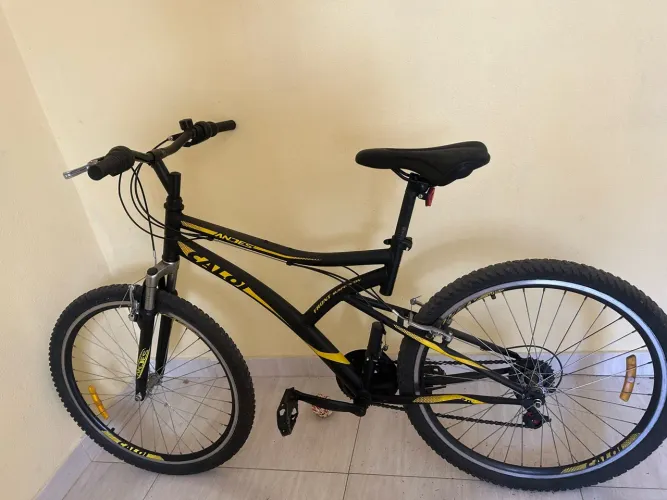 Bicicleta Aro 26" Caloi Andes Freio V-Brake 21 Marchas - Preto