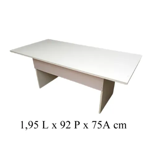 Mesa de Cozinha Sala de Jantar sem cadeiras - MDF Cinza Claro - Usado bom estado