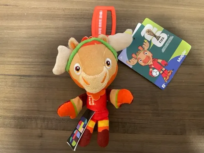 Mascote Copa do Mundo 2026 Canada canarinho