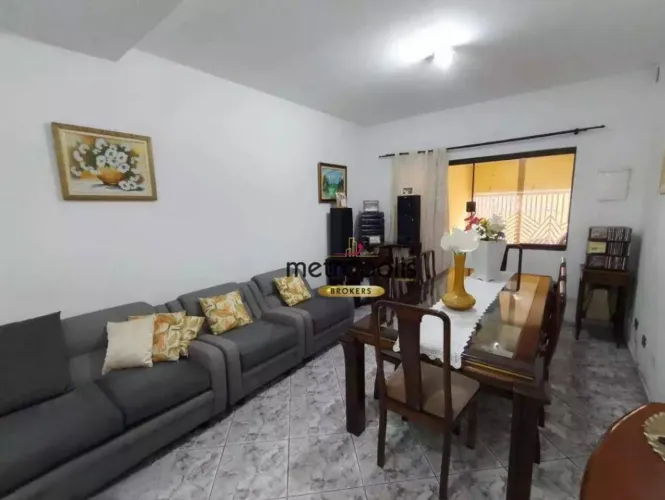 Sobrado com 3 dormitórios à venda, 187 m² por R$ 695.000,00 - Jardim Milena - Santo André/