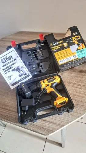 Parafusadeira/Furadeira The Black Tools 12V ? NOVA